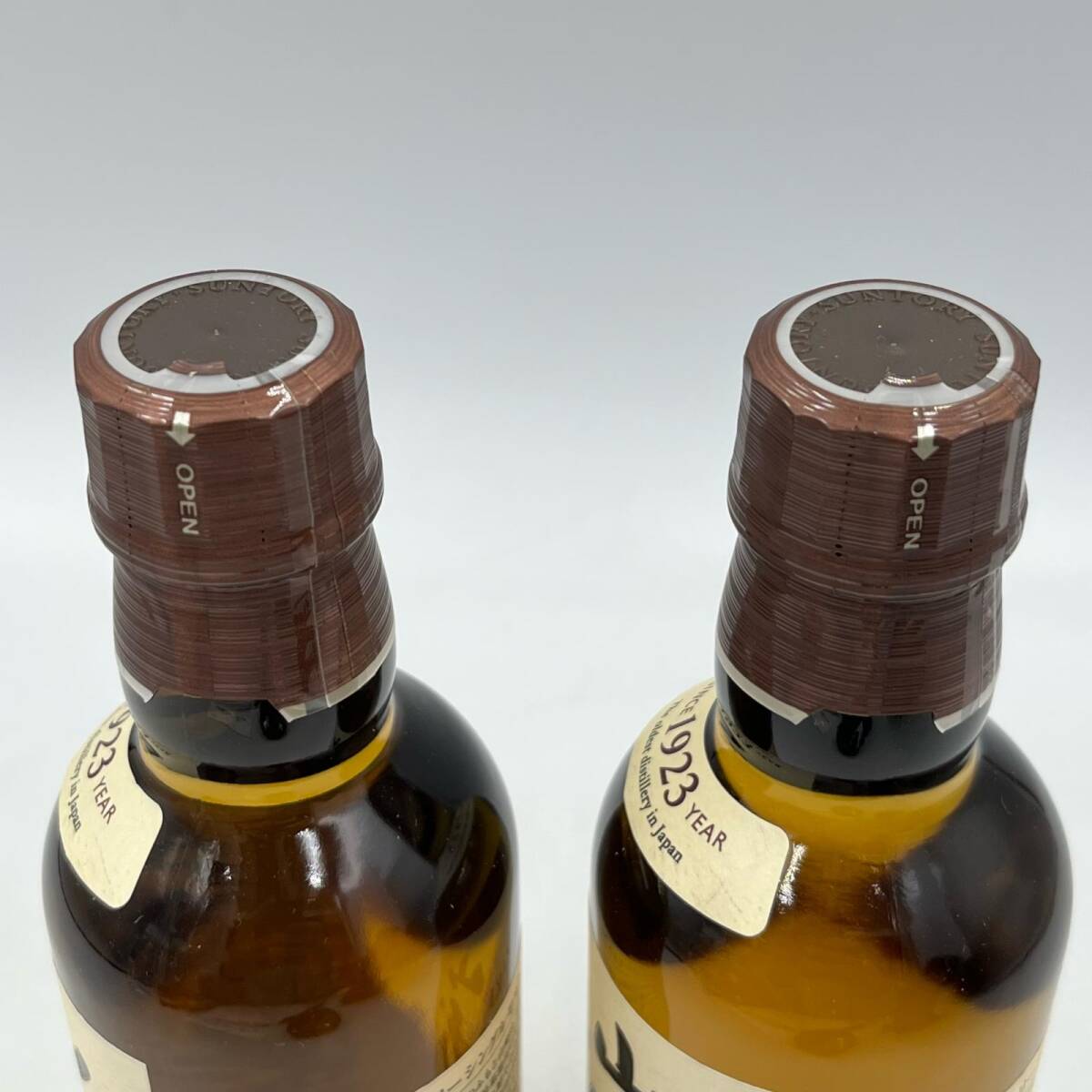 B1643★未開栓 サントリー シングルモルト ウイスキー 山崎 ベビーボトル 2本 まとめ商品・酒 容量 180ml アルコール 43% 700ml サントリー 未開栓 並行品 43° 0