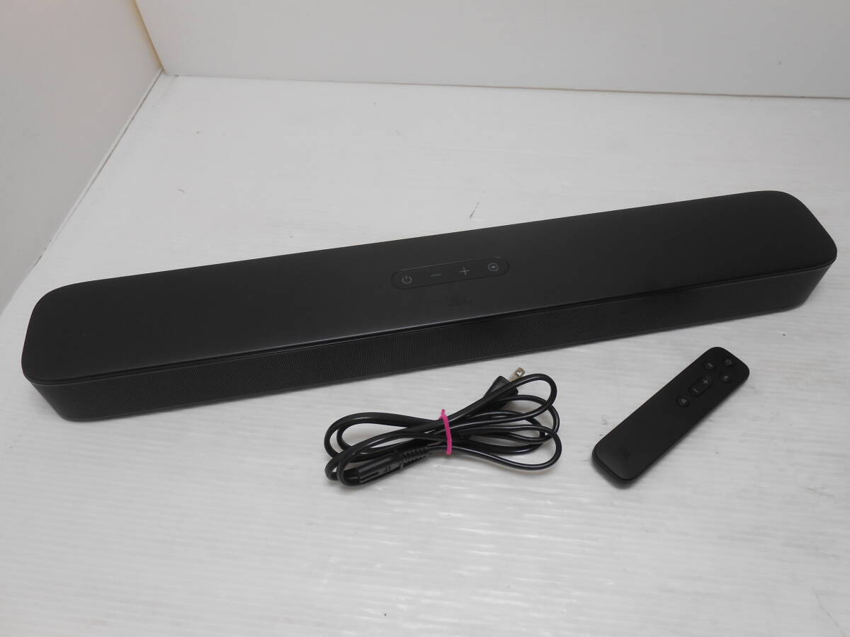 戸∞6 JBL Bar Noir 2.0 CNTR サウンドバー リモコン付き 動作確認