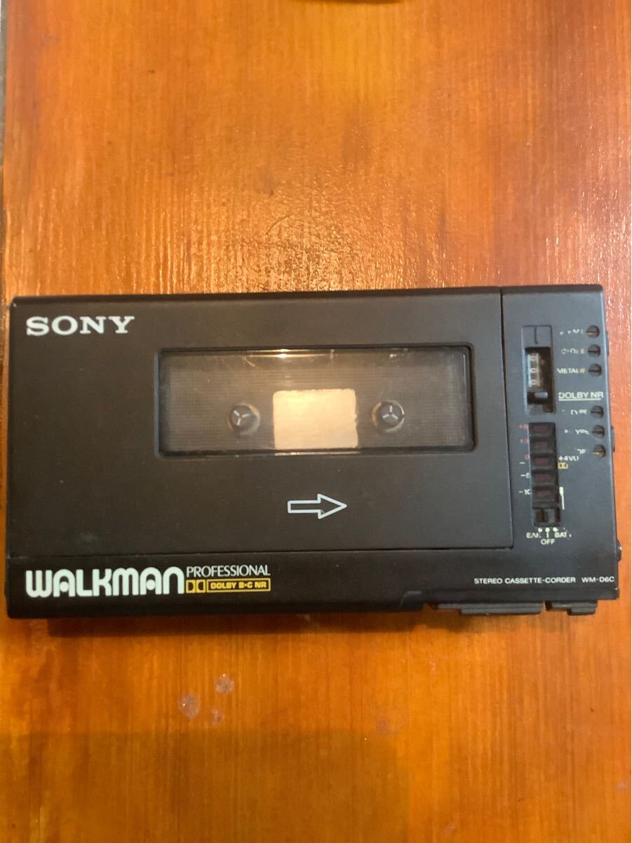 SONY ソニー WM-D6C WALKMAN カセットプレーヤー ジャンク