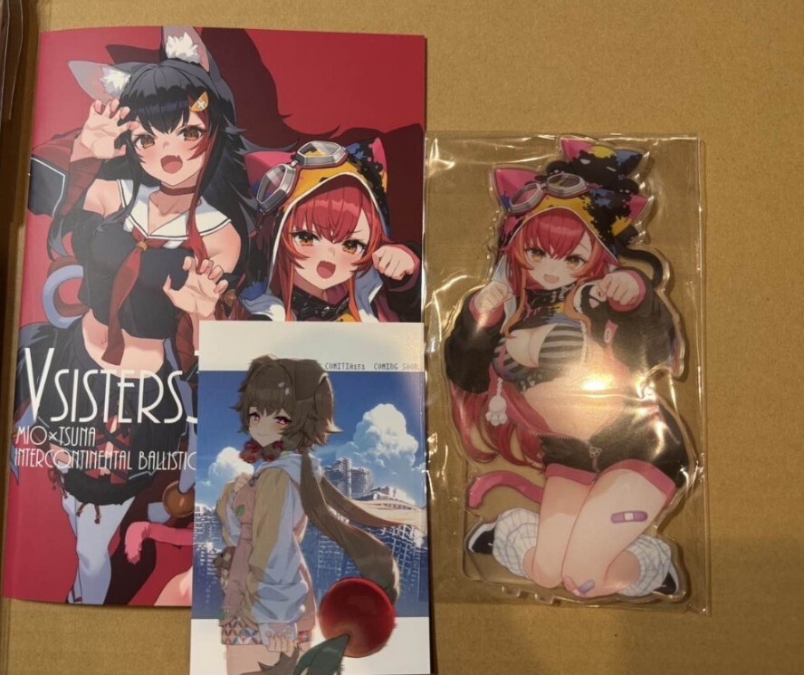 大陸間弾道少女 C106夏コミ新刊フルセット アクリルスタンド 泉彩 大神ミオ C105 大陸間弾道少女 新刊セット ＆ アクリルスタンド 以降検索（ 泉彩