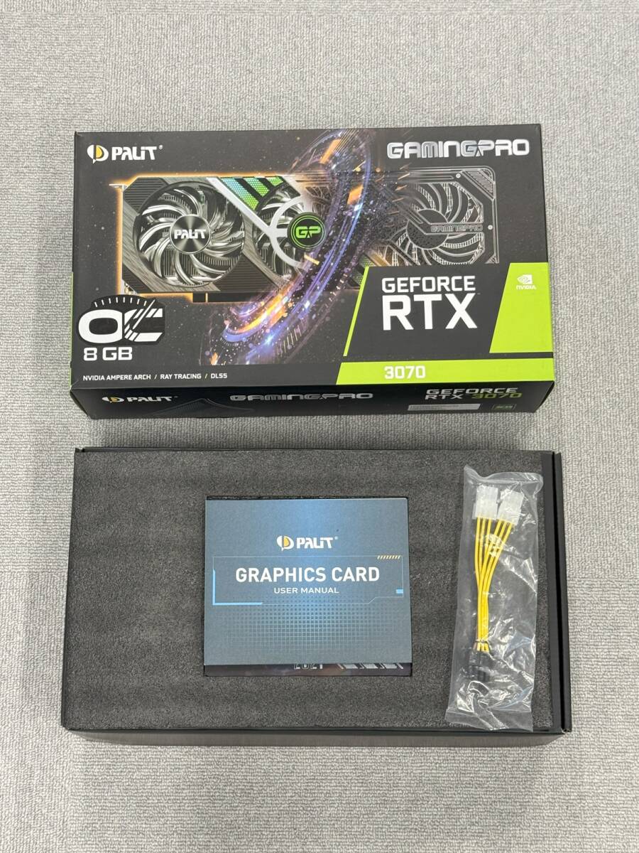 中古品】Palit RTX3070 GAMINGPRO OC 8G コンピュータ ビデオカード