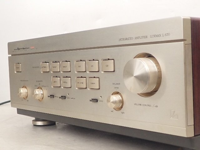 LUXMAN L-570 インテグレーテッドアンプジャンク品 LUXMAN L-570