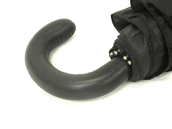 プラダ PRADA ネイビー 折りたたみ 未使用品PRADA アンブレラ 1円 □美