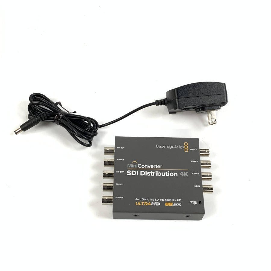 Blackmagic design SDI Distribution 4K コンバーター デジタル分配