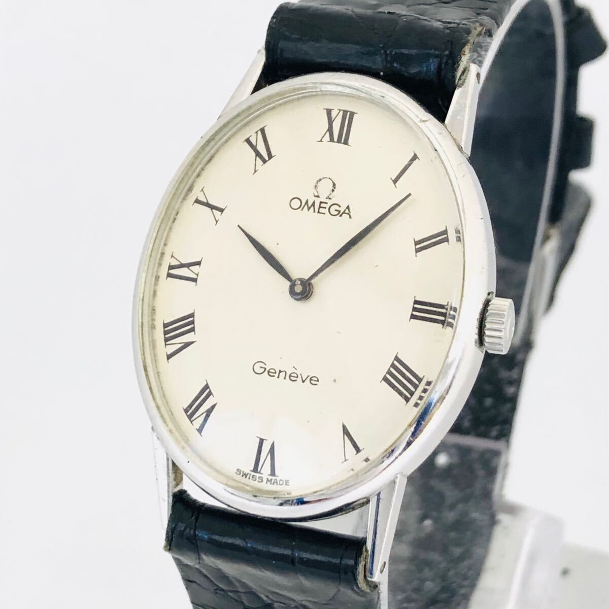 OMEGA Geneve シルバー 手巻き時計 OMEGA Geneve オメガ ジュネーブ レディース 手巻き シルバー オメガ