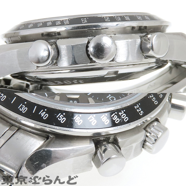101767490 1円 オメガ OMEGA スピードマスター デイト 323.30.40.40.06.001 グレー SS クロノグラフ 箱・保証書付き 腕時計 メンズ 自動巻_6