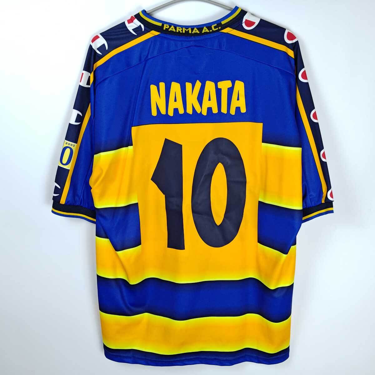 中古】チャンピオン サッカー 90周年 パルマAC 02/03 ユニフォーム 