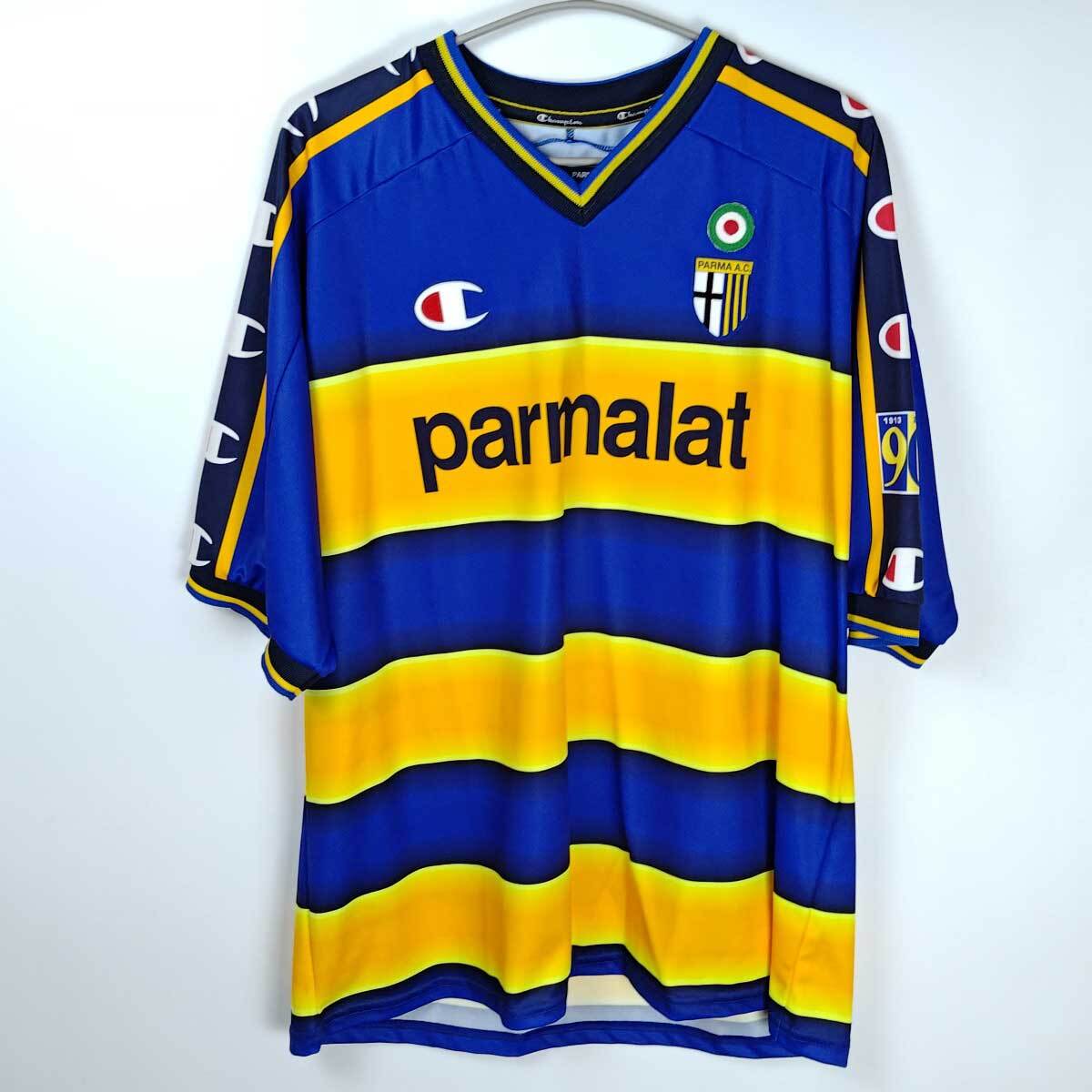 中古】チャンピオン サッカー 90周年 パルマAC 02/03 ユニフォーム