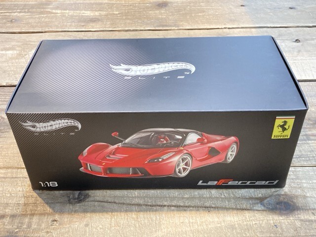 希少!マテルエリート1/18 ラ•フェラーリ LaFerrari マテル 1/18 ラフェラーリ レッド Hot Wheels エリートシリーズ BCT79