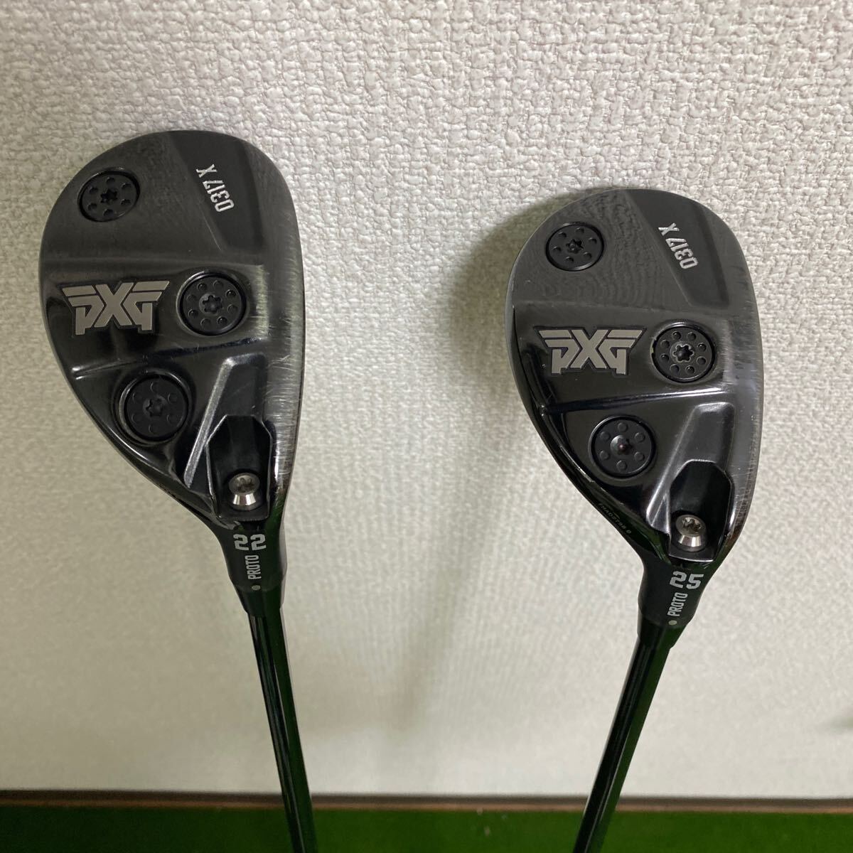 PXG 0317X プロトタイプ　22度＆25度 ユーティリティ PXG PXG 0317X ユーティリティ UT 5U クラブ