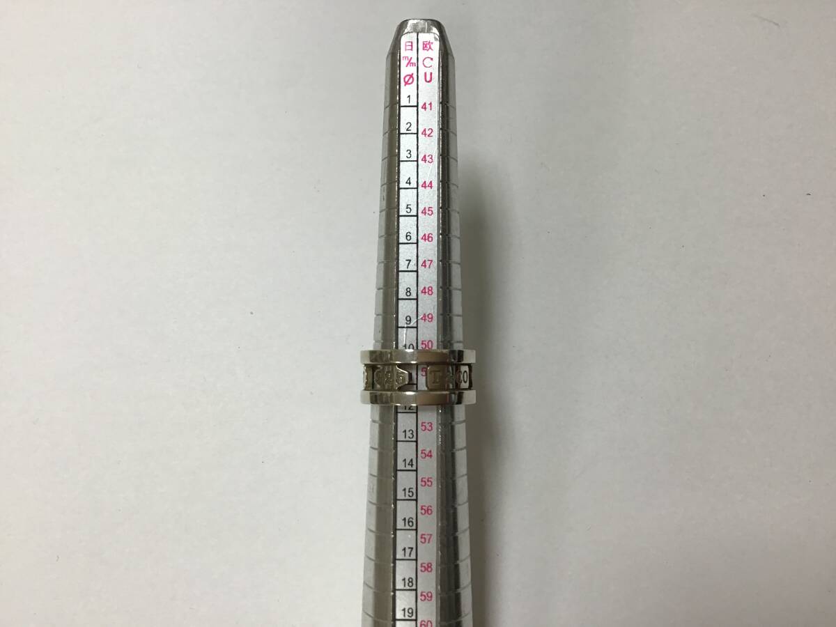 0693□TIFFANY&Co. ティファニー 1837 エレメント リング SV925 