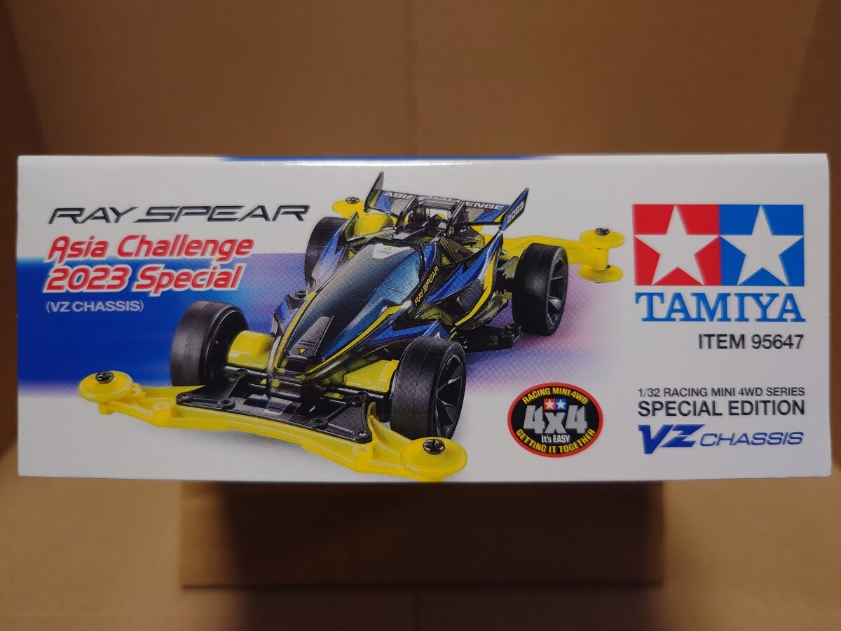 タミヤ レーサーミニ四駆 95647 レイスピアー アジアチャレンジ 2023 スペシャル VZシャーシ 海外限定モデル