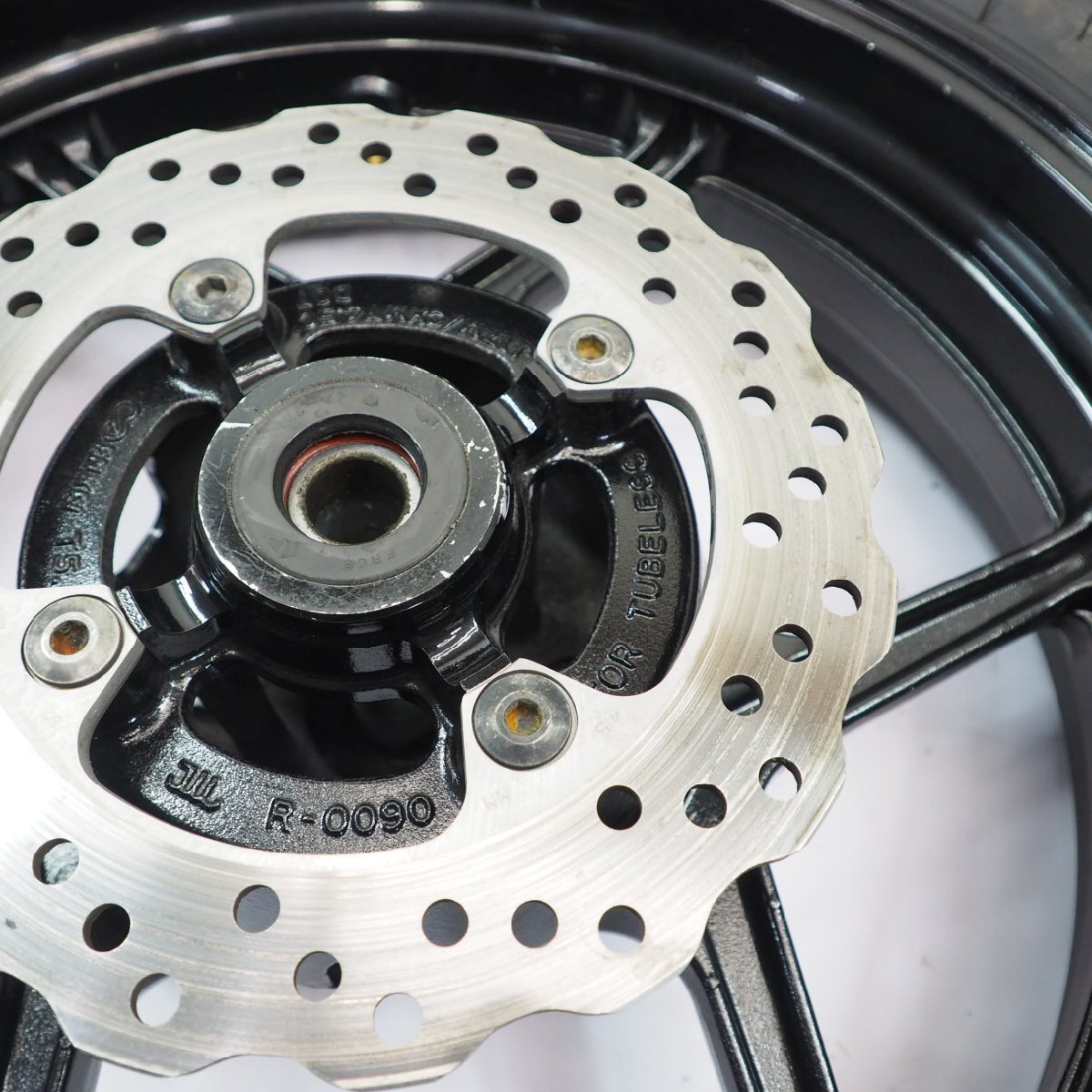 Ninja400R ER400B純正リアホイール17x4.50 ニンジャ400 ピレリ20