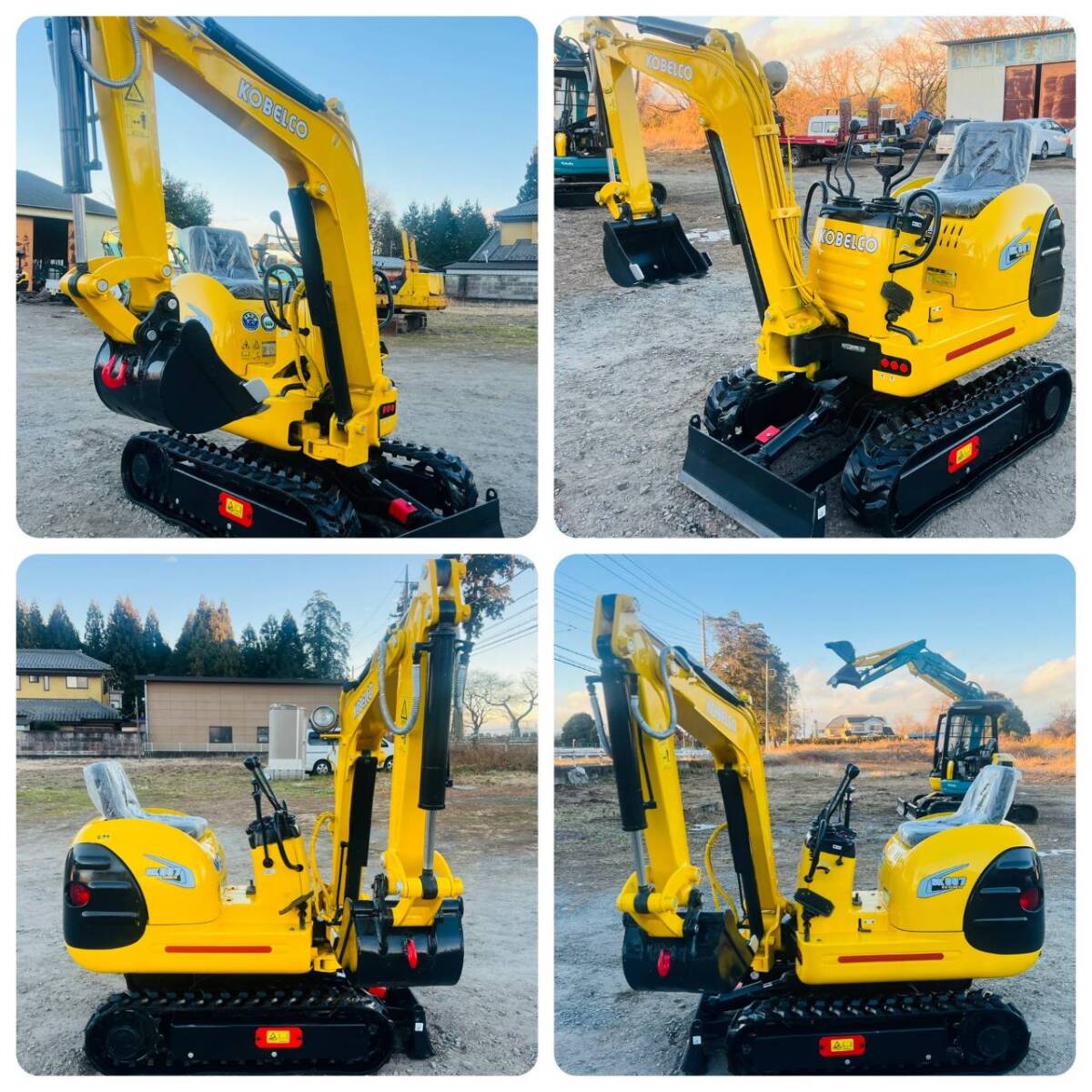 KOBELCO(コベルコ SK 007-3)ミニユンボ ○油圧ショベル○ 795 時間