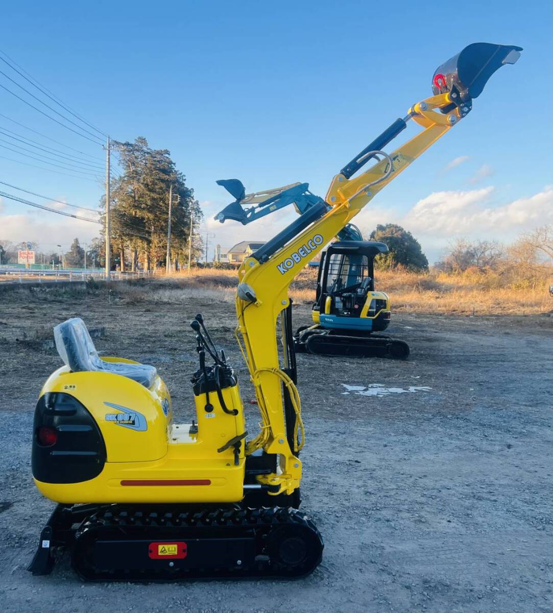KOBELCO(コベルコ SK 007-3)ミニユンボ ○油圧ショベル○ 795 時間