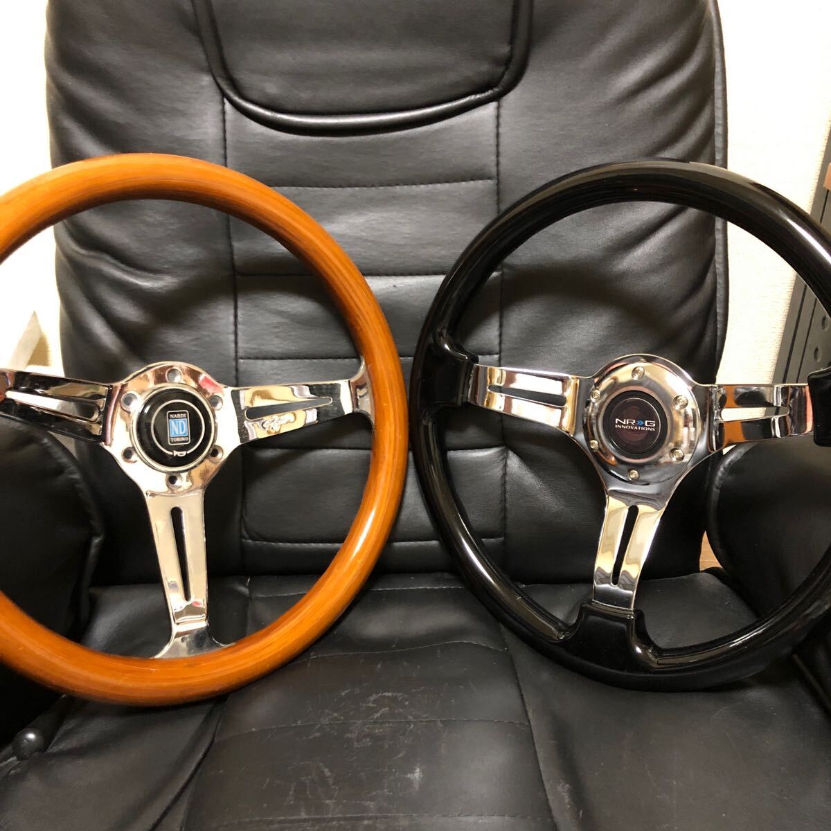 1円スタート NRG・ペイトン・ウッドステアリング・ 当時物・ 旧車