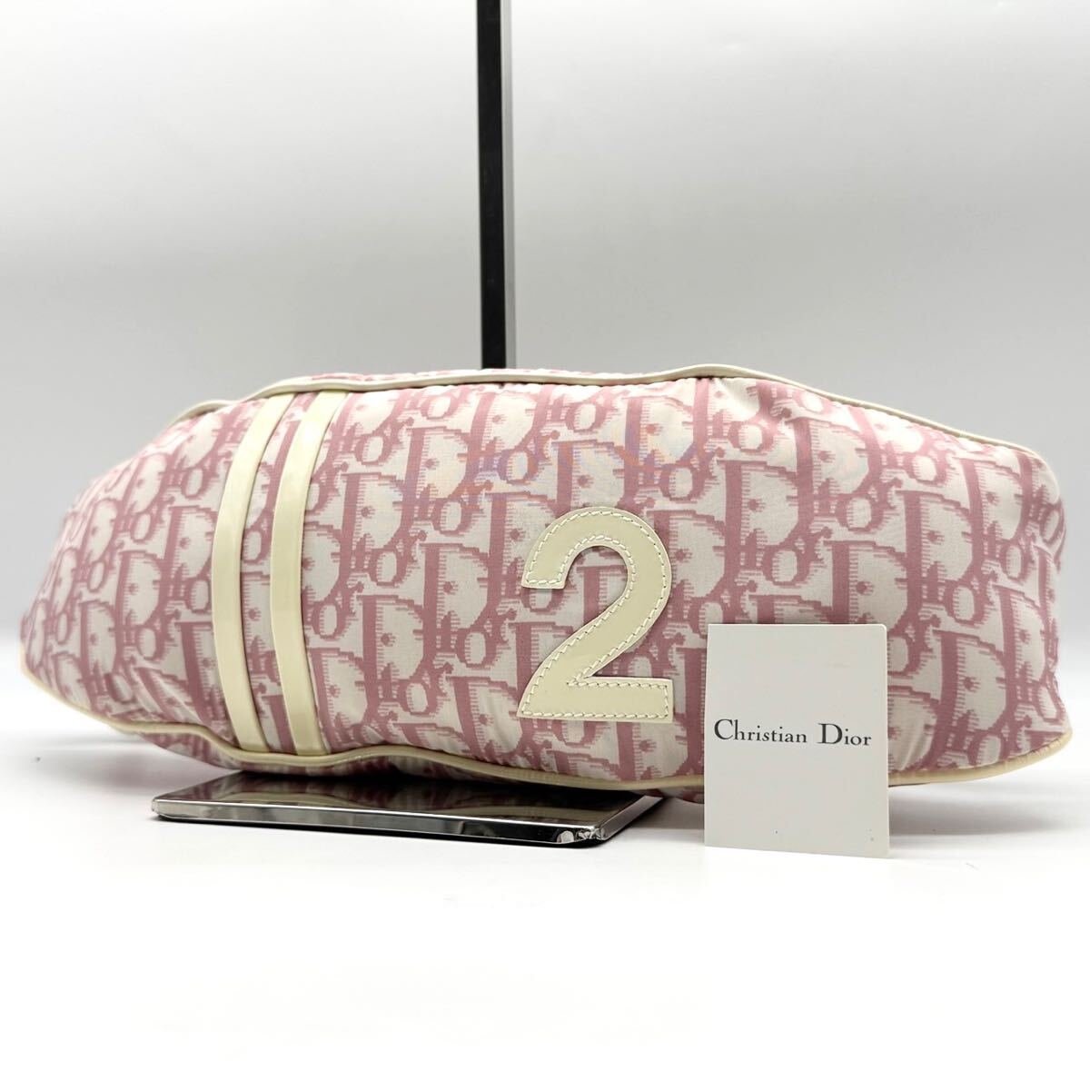 極美品】クリスチャンディオール ChristianDior ボディバッグ ウエスト 