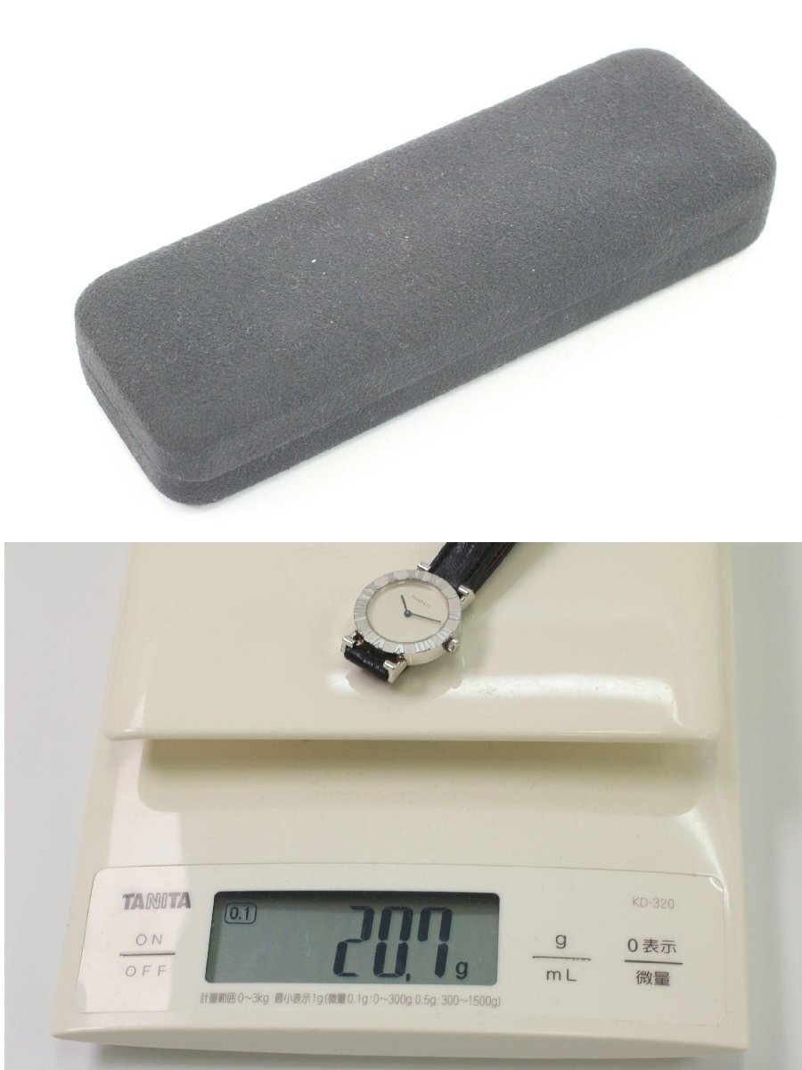 TIFFANY&Co. ティファニー アトラスL0640 SV925 シルバー 約20.7ｇ クォーツ 2針 レディース 腕時計 箱有 4259-HA_10