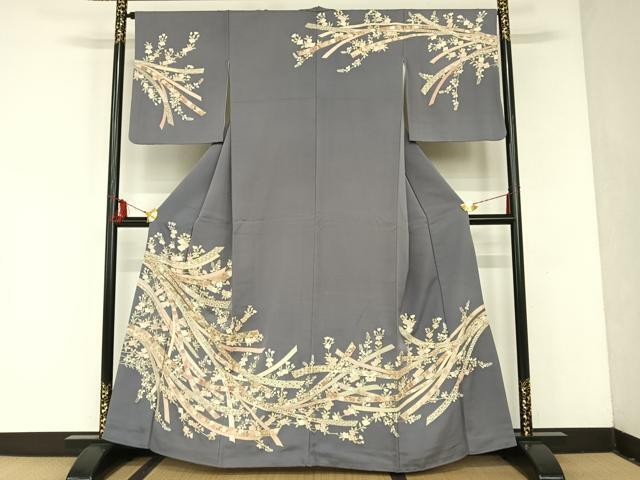 汕頭刺繍 スワトウ刺繍 中国三大刺繍 総刺繍 訪問着 平和屋2□中国三大