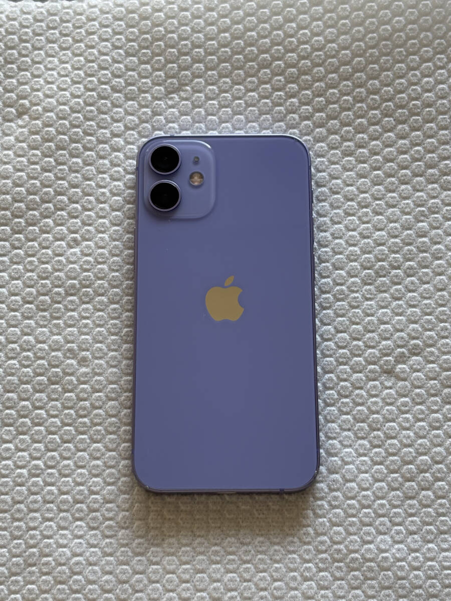 ☆おまけ付き】iPhone 12 mini パープル 128GB SIMフリー 【公式通販】