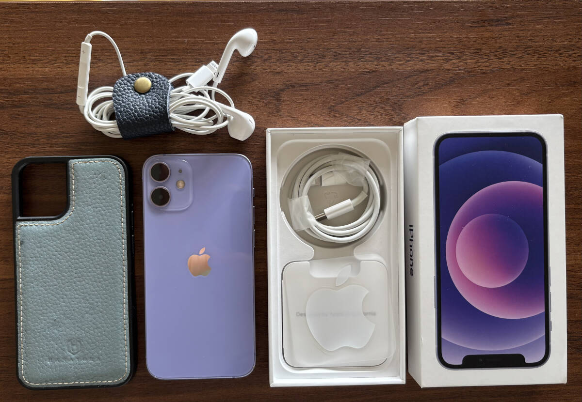 ☆おまけ付き】iPhone 12 mini パープル 128GB SIMフリー 【公式通販】