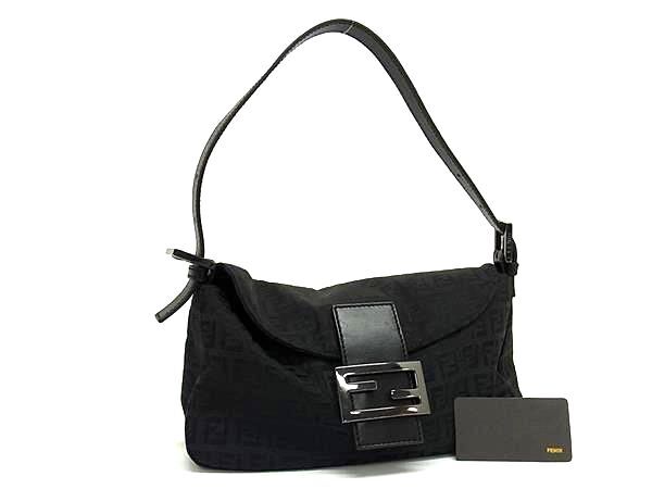 1円 □極美品□ FENDI フェンディ ズッカ柄 ズッキーノ マンマバケット