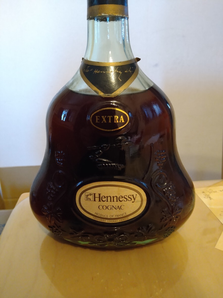 ブランデー brandy ヘネシー エクストラ グリーンボトル 700ml 未開封