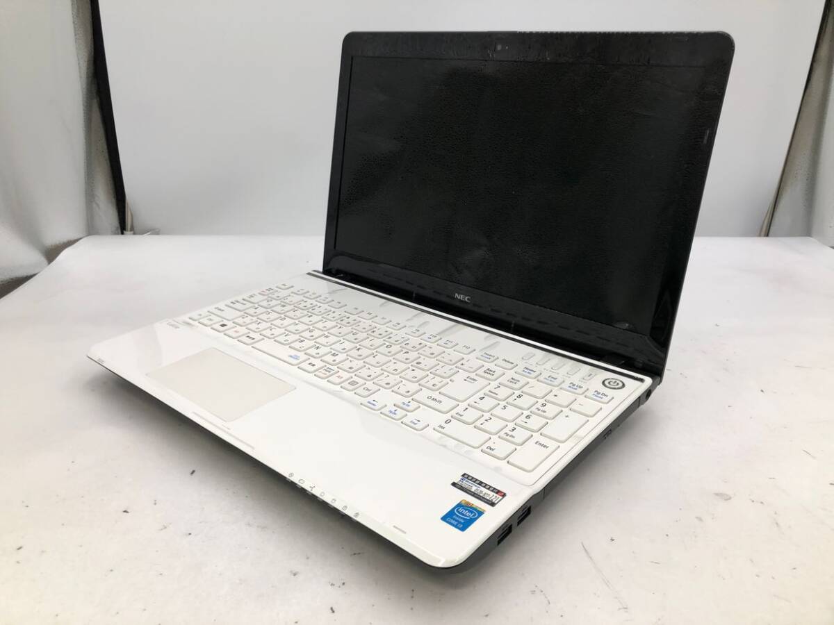NEC/ノート/HDD 750GB/第4世代Core i3/メモリ4GB/WEBカメラ有/OS無