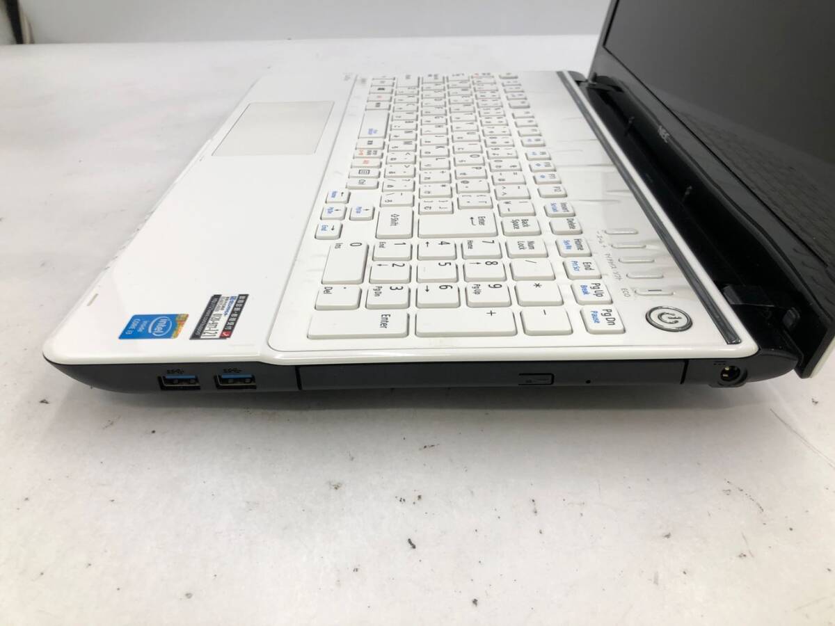 NEC/ノート/HDD 750GB/第4世代Core i3/メモリ4GB/WEBカメラ有/OS無