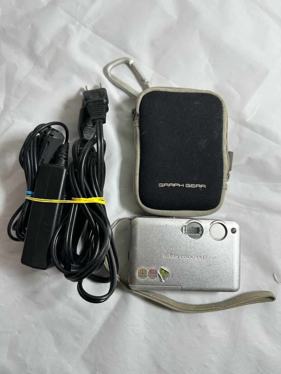 COOLPIX Nikon S3 ニコン コンデジ デジカメ | - ホワイト ジャンク 
