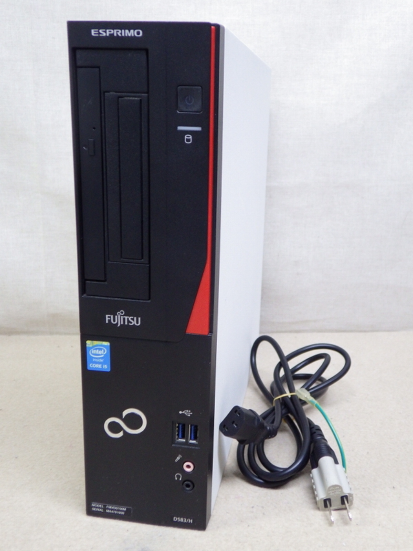 Kきま0985 富士通□デスクトップPC□ESPRIMO D583/H□Win11Pro□Core