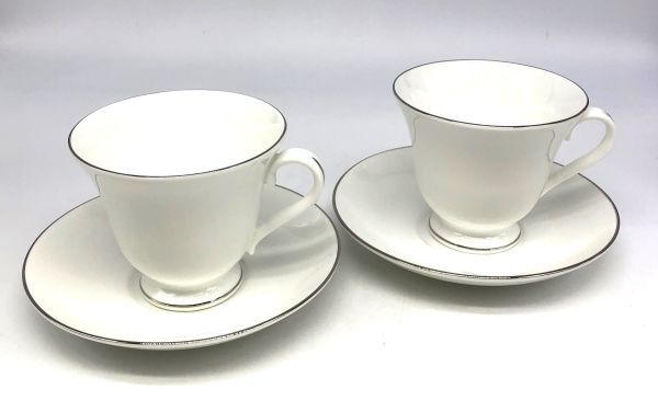 人気SALE，新品 長期保管品 ウェッジウッド WEDGWOOD シグネット プラチナム SIGNET PLATINUM カップ＆ソーサー ペア 梱包60サイズ 管21353(ウェッジウッド)｜売買されたオークション情報、yahooの商品情報をアーカイ ウェッジウッド