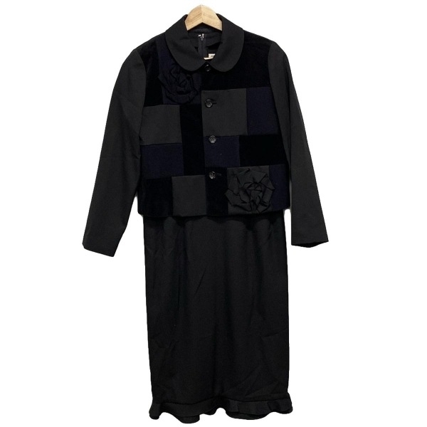 AD2000ローブドシャンブル コムデギャルソン シルク混 ジャケット M ローブドシャンブル コムデギャルソン robe de chambre COMME des