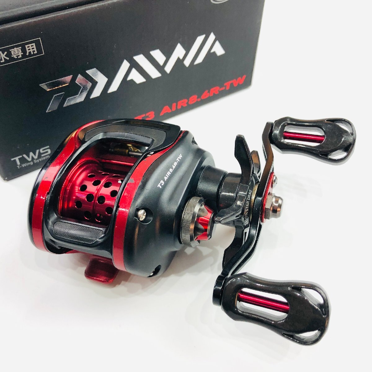 T3 AIR 6.8L TW 美品 ジャンク品 T3 Air 6.8 TW ベイトリール 左