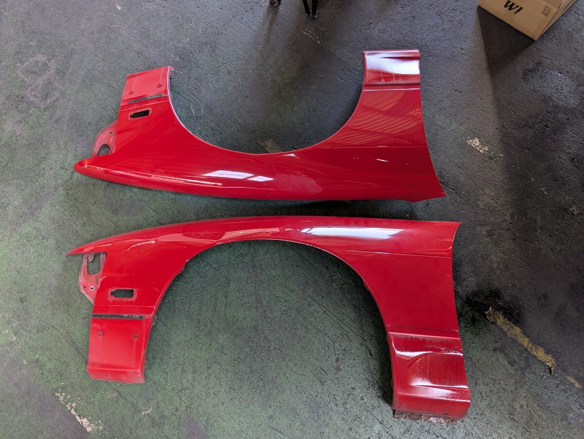 180sx フロント左右純正フェンダー 180SXの純正形状フロントフェンダー