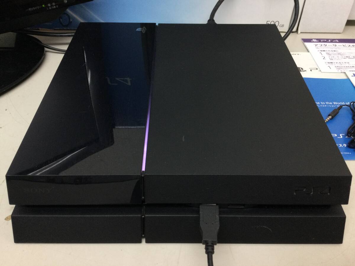 SONY ソニー PlayStation4 プレイステーション4 CUH-1100A 本体 コントローラー 初期化済み FW12.00_4