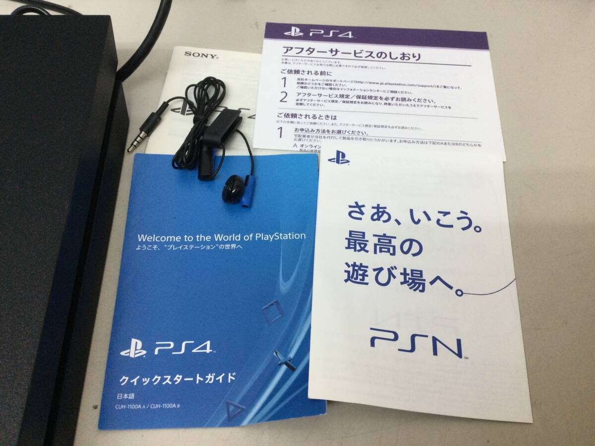 SONY ソニー PlayStation4 プレイステーション4 CUH-1100A 本体 コントローラー 初期化済み FW12.00_8