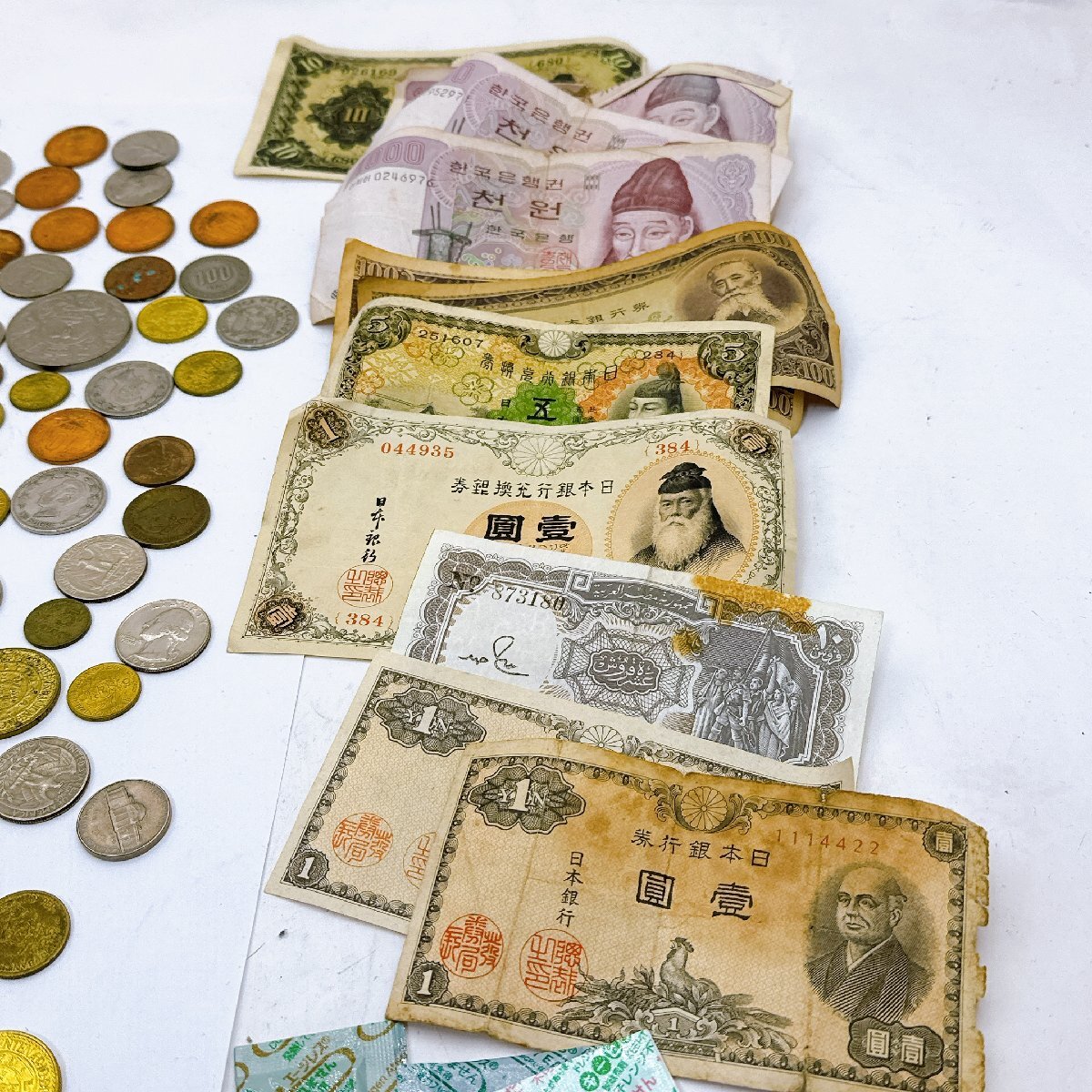世界各国 旧紙幣 コレクション まとめ売り 世界各国の旧紙幣 14枚