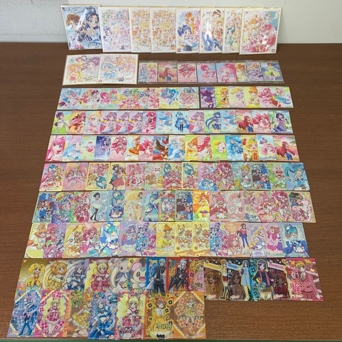 プリキュア カードグミ ウエハースカード 41枚｜Yahoo わんだふるぷりきゅあ！ | プリキュア シリーズ ウエハースカード カードグミ 色紙ART など 計120枚以上 グッズまとめ売り