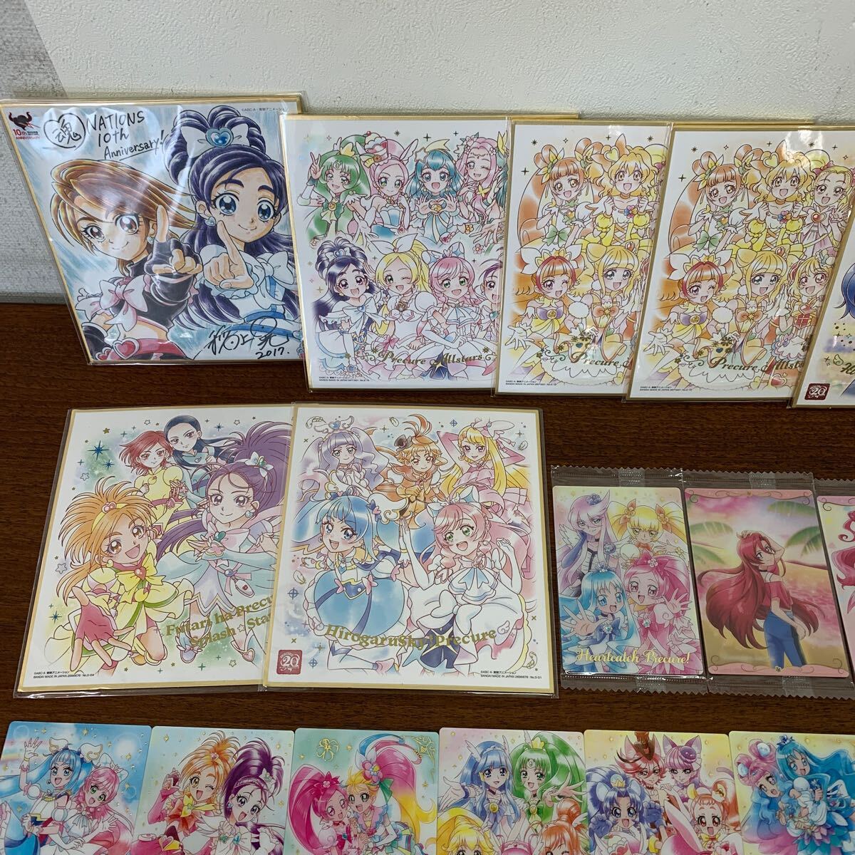 プリキュア カードグミ ウエハースカード 41枚｜Yahoo わんだふるぷりきゅあ！ | プリキュア シリーズ ウエハースカード カードグミ 色紙ART など 計120枚以上 グッズまとめ売り
