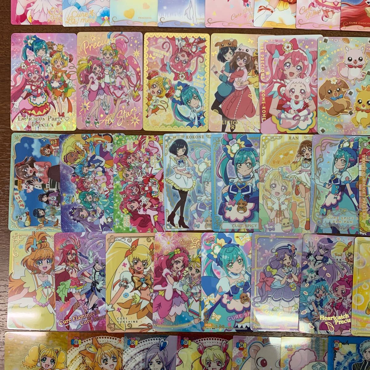 プリキュア カードグミ ウエハースカード 41枚｜Yahoo わんだふるぷりきゅあ！ | プリキュア シリーズ ウエハースカード カードグミ 色紙ART など 計120枚以上 グッズまとめ売り