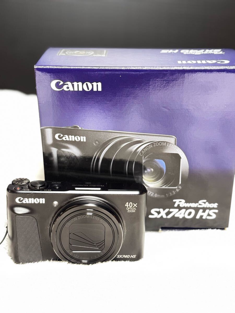 美品】Canon キャノン PowerShot SX740 HS デジタルカメラ 動作品