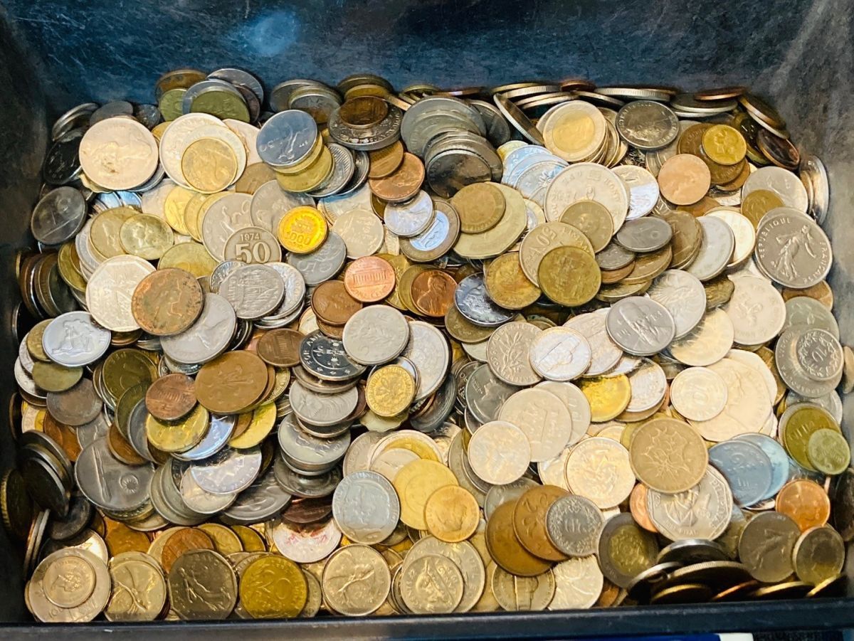 メダル 約5kg以上 Yahoo!オークション 外国コインまとめて硬貨古銭貨幣 