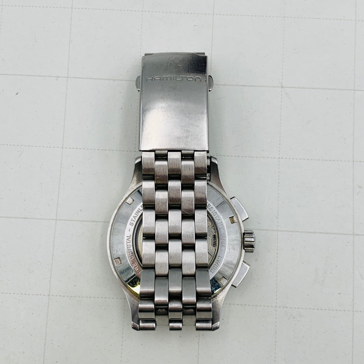 ジャンク HAMILTON KHAKI H765160 ハミルトン カーキ クロノグラフ