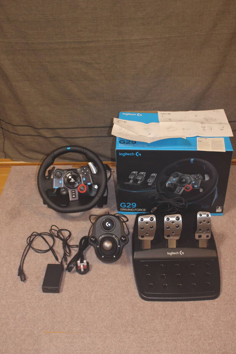Logitech G29 + LPST-14900のセット / ハンドルコントローラー +