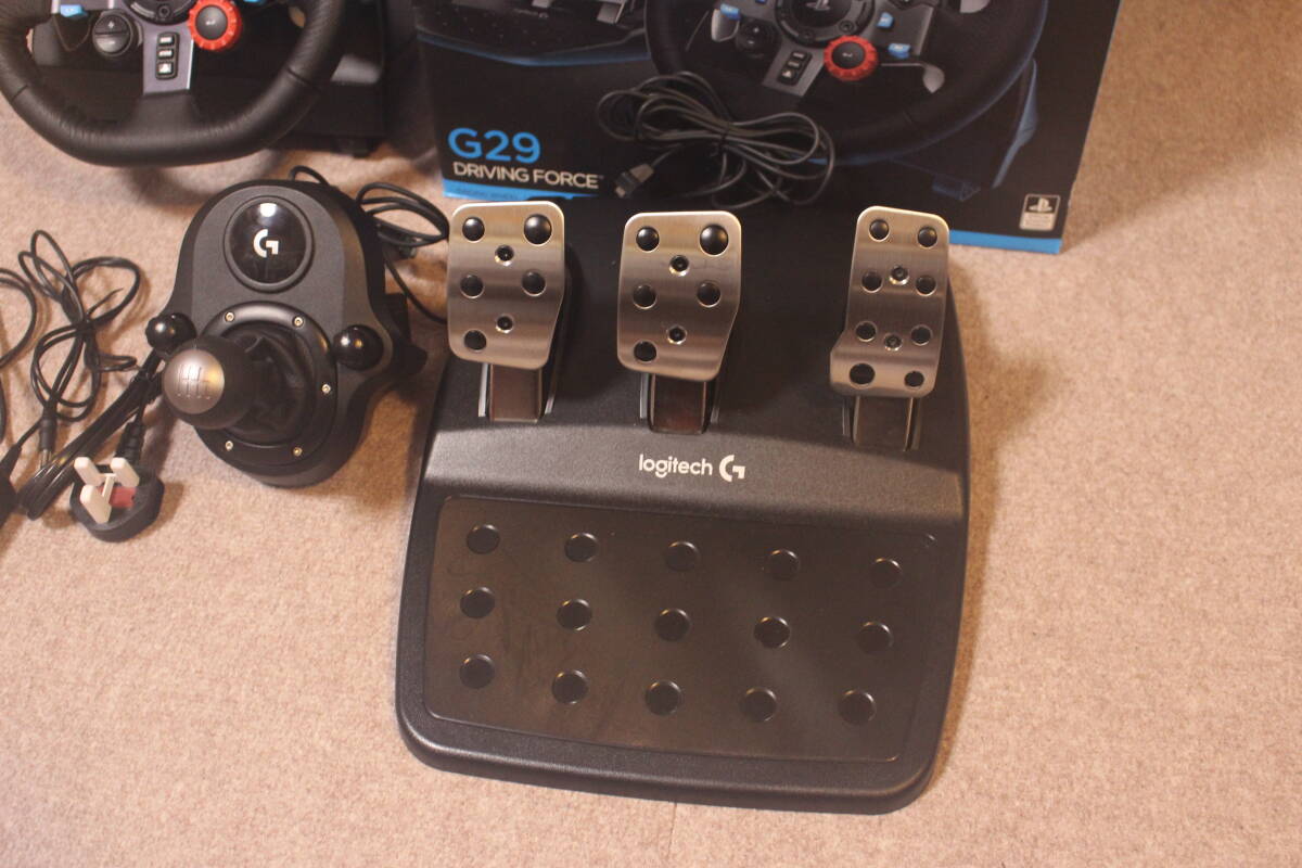 Logitech G29 + LPST-14900のセット / ハンドルコントローラー +