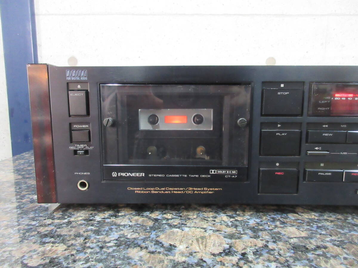 オススメ品】PIONEER カセットデッキ CT-A7 パイオニア CT-A7 PIONEER