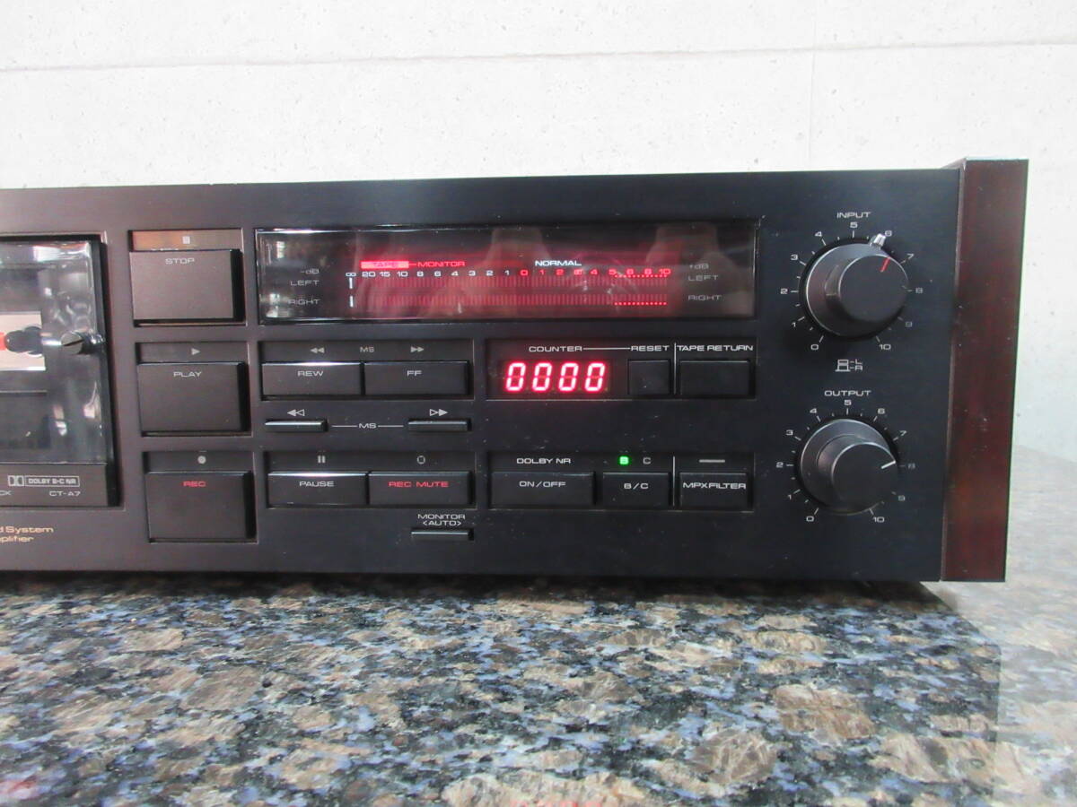 オススメ品】PIONEER カセットデッキ CT-A7 パイオニア CT-A7 PIONEER