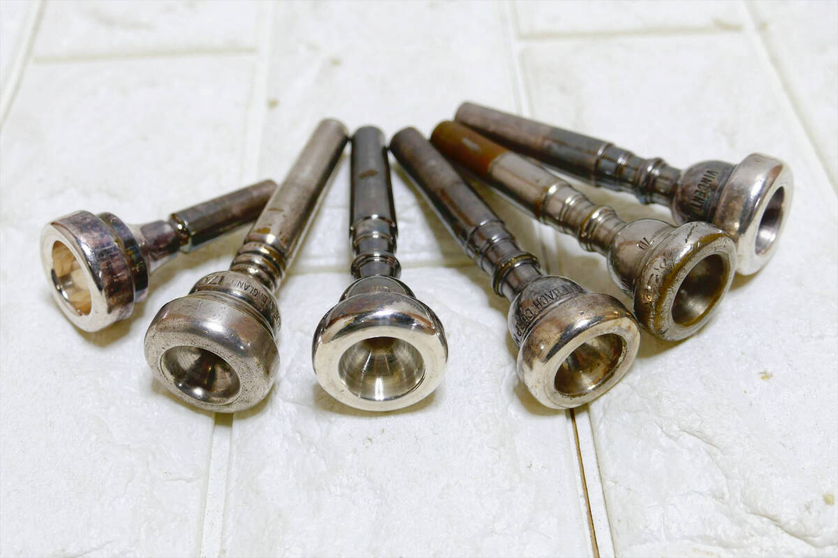 【大得価】 管楽器 マウスピース 6個まとめて ビンセントバック 7CW/7DW/7A/7D ルディーマック 17C デニスウィック 2F トランペット等(アクセサリー)｜売買されたオークション情報、yahooの商品情報をアーカ アクセサリー