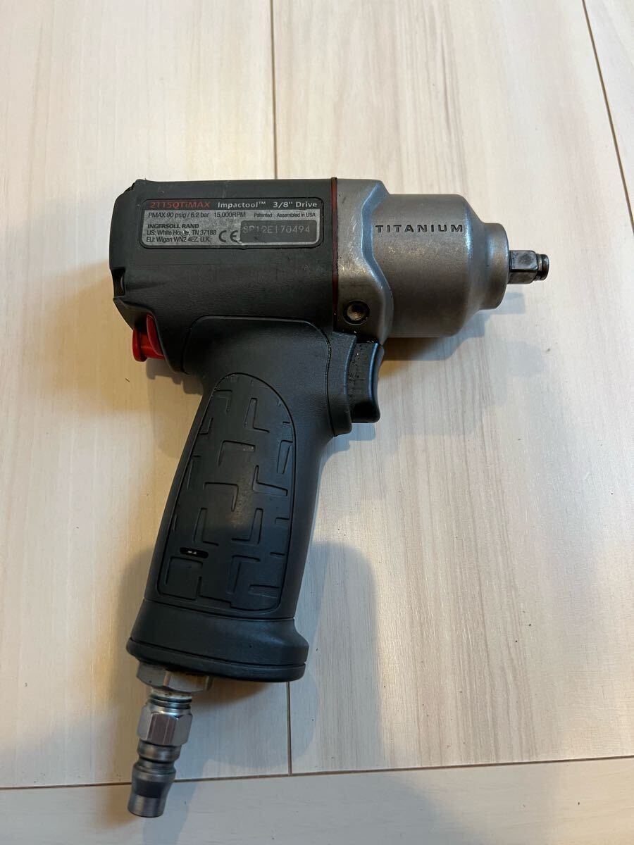 中古 Ingersoll Rand インガソール・ランド 3/8 エアー インパクトレンチ 2115QTiMAX_2